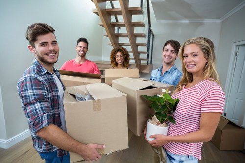 Secure Movers Ruislip payment area with protected checkout options