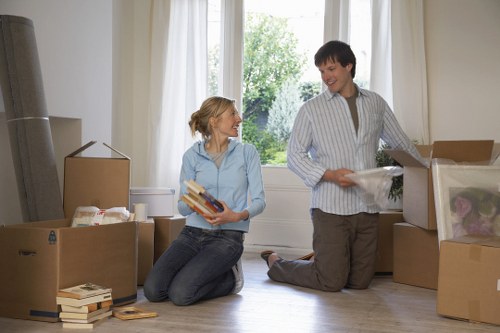 Organised storage process for moving and accessing belongings in Ruislip