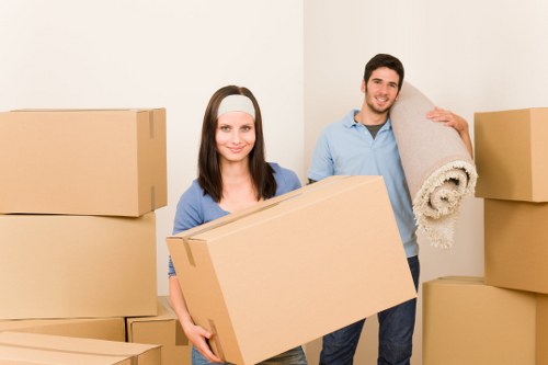 Local office movers handling desks and filing cabinets in Ruislip